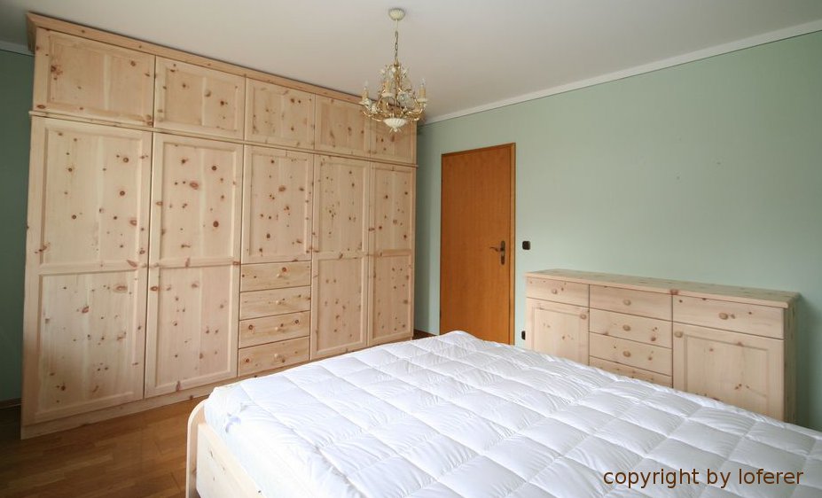 Schlafzimmer Zirbe Walchensee, komplette Schlafzimmer aus Zirbenholz