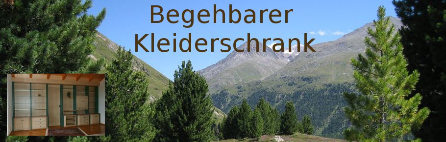 Begehbarer Kleiderschrank Begehbarer Kleiderschrank